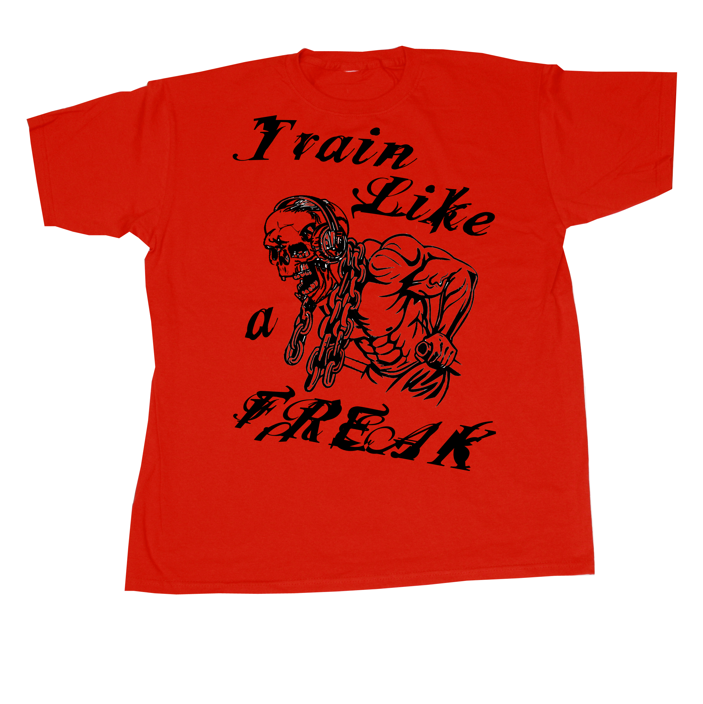 Conan Wear T-Shirt Train Like A Freak Red